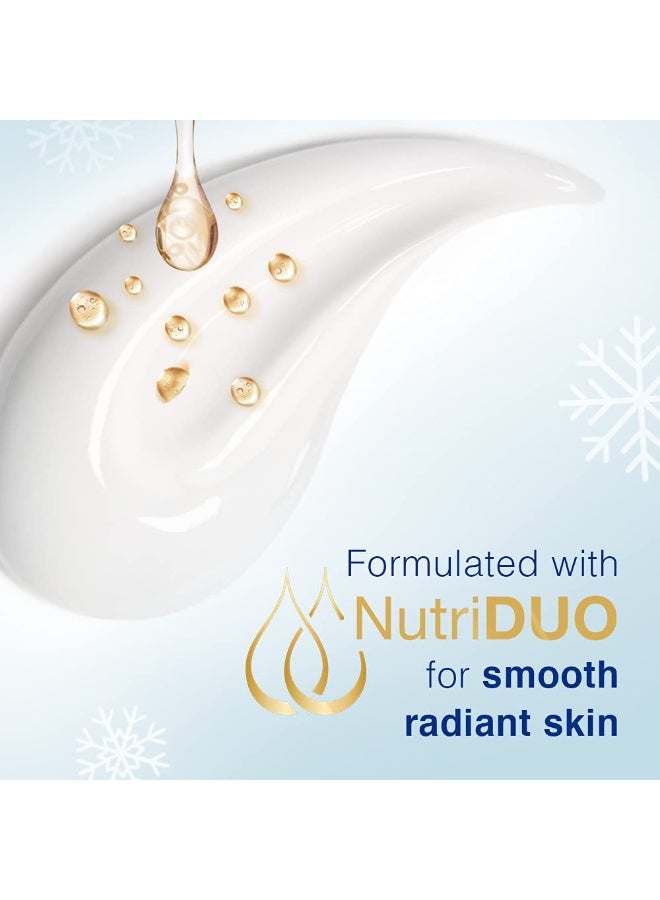 دوف لوشن دوف للجسم بودي لوف نوريشد راديانس للبشرة شديدة الجفاف، ترطيب يدوم 48 ساعة، خالٍ من البارابين، غني بمرطب نباتي، لبشرة ناعمة ومشرقة، 400 مل - Image 2